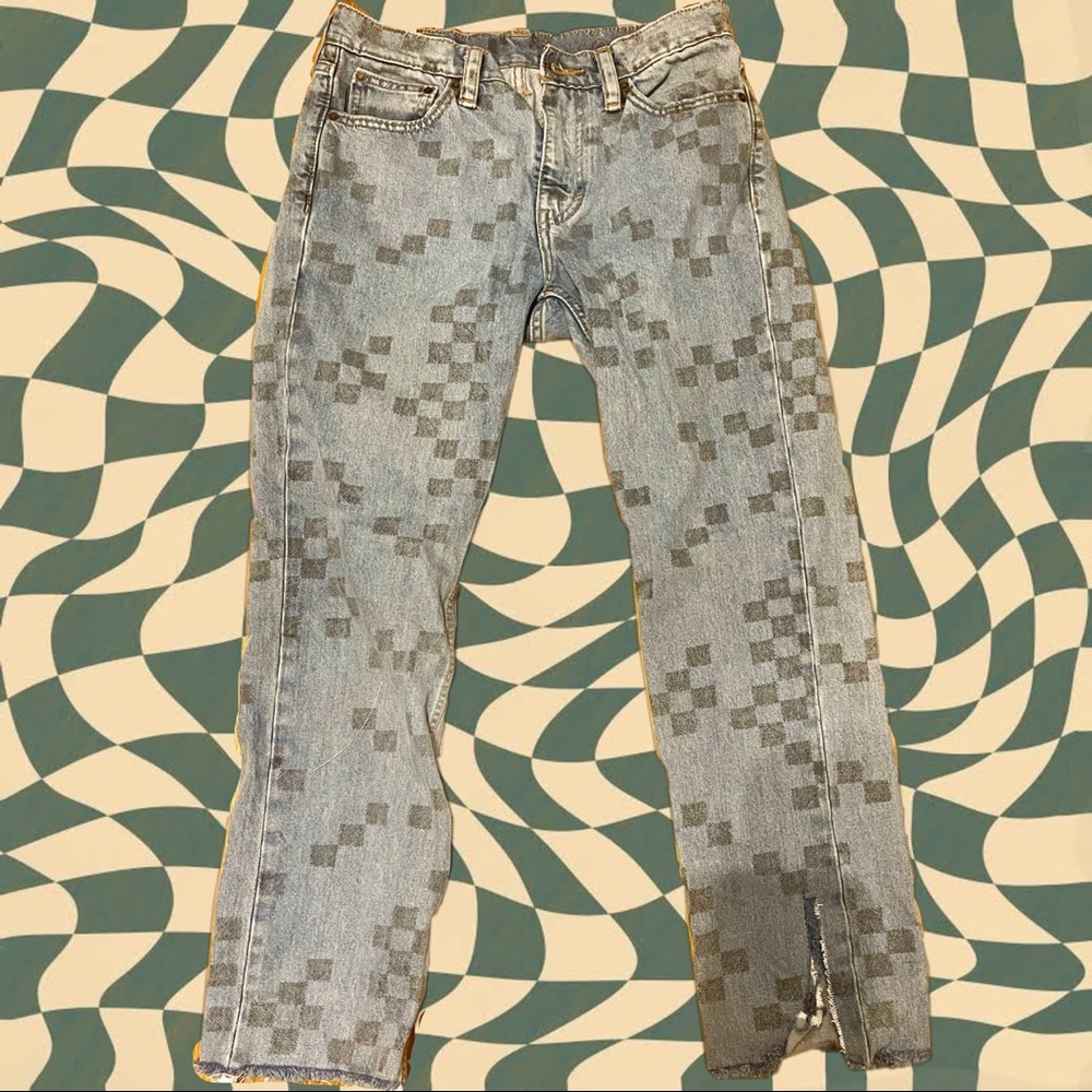 Levi Checkered Jeans